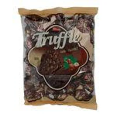 Elvan Truffle Haselnuss – 800 g – Zarte Schokoladentrüffel mit knusprigem Puffreis