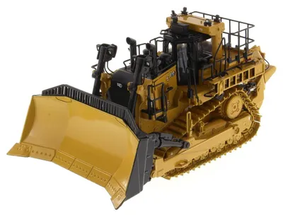 Cat D10 Raupenschlepper 1:50, Metallmodell, 10,5x9,2x20,3 cm