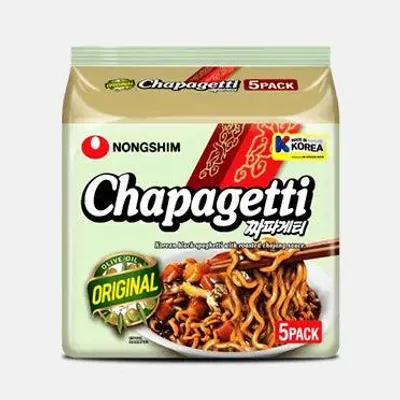 Produktbild von Nongshim Instantnudeln Chapagetti Family Pack, 5x140g