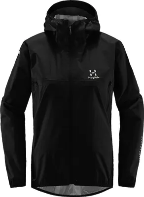 Produktbild von Haglofs L.i.m Proof Jacke Schwarz S Frau Schwarz S