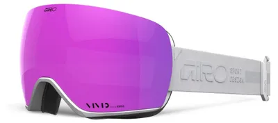Image de Lunettes de ski Giro ARTILA, modèle rail, couleur blanc avec accents rose vif