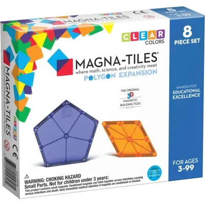 Obrázok produktu pre Sada magnetov Magna-Tiles Polygone, 8 ks