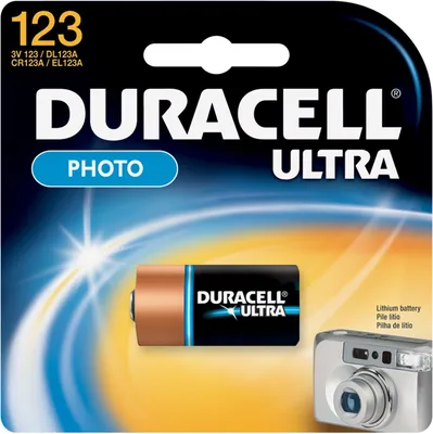 Produktbild von Duracell 10  CR123 High Power Lithium 1er Blister Photobatterie CR123A 3V/B CR17345 123