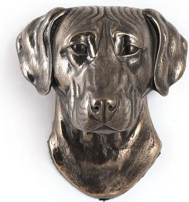 Image de Rhodesian Ridgeback - Figurine de chien, buste à suspendre, une décoration unique pour les amoureux des chiens de la marque Art-Dog