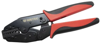 Obrázek produktu pro Krimpovací kleště WETEC, pro izolované koncovky vodičů, 0,5-16,0 mm²