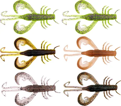 Produktbild von Zeck BA Edward 7,5cm Color Mix 1 4pcs Creature Bait Gummiköder