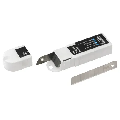 Produktbild von Stroxx Ersatzmesser Abbrechklingen 18 mm 50 Stück für präzise Schneidarbeiten