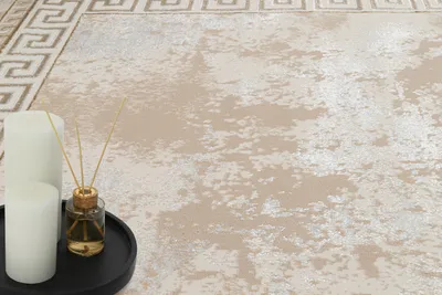 Produktbild von Tapiso Teppich ARES klassisch beige Wohnzimmer Schlafzimmer 300 x 400 cm