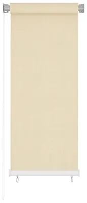 Produktbild von vidaXL Außenrollo Creme 65 (B) x 140 (H) cm HDPE