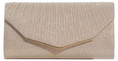 Produktbild von CORIOS Damen Pailletten Clutch Tasche Envelope Abendtasche Glitzer Henkeltasche