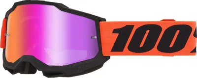 Produktbild von 100% SPEEDLAB Fahrradsonnenbrille - ACCURI 2 - Schwarz/Rot