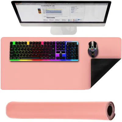 Image de Tapis de souris et de clavier - rose P18626