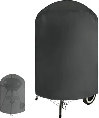 Image de Housse imperméable pour barbecue rond - Protection contre les intempéries 61 x 72 cm