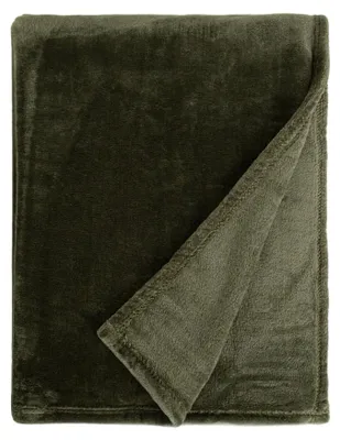 Produktbild von HOMLA ROTE-Decke, dick, grün, 150 x 200 cm