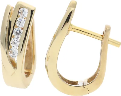 Produktbild von JuwelmaLux Creolen 333 Gold mit Zirkonia JL30-06-1866