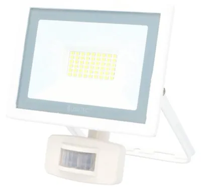 Produktbild von UniTec LED Strahler weiß mit Bewegungsmelder 21 W 2550 lm