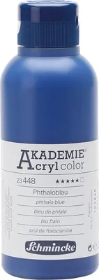 Produktbild von Schmincke 250ml AKADEMIE Acryl Phthaloblau Acryl 23 448 027