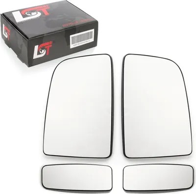 Produktbild von 2x Außenspiegel Glas konvex Set links rechts für Mercedes-Benz für VW 2006-2008