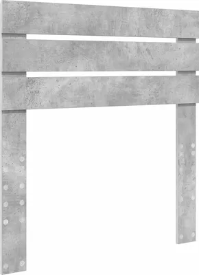 Imagen del producto de vidaXL Cabecero de cama, hormigón gris, material de madera