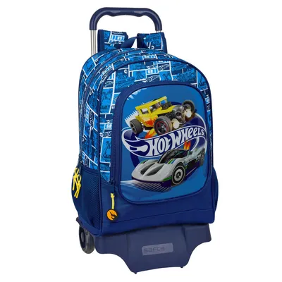 Produktbild von Školský batoh s kolieskami Hot Wheels Sonny námornícka modrá 32 x 42 x 14 cm