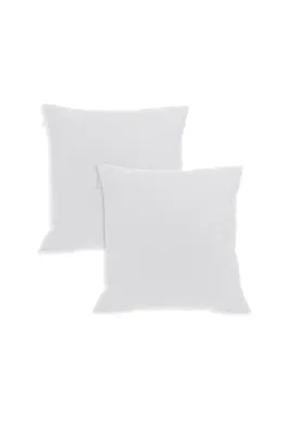 Produktbild von Kissenbezug Dekorative Kissenhülle 2er set ,weich bequem,für wohnzimmer schlafzimmer dekoration 45x45 cm Weiß