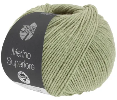 Produktbild von Lana Grossa - Merino Superiore 0034 grüngrau