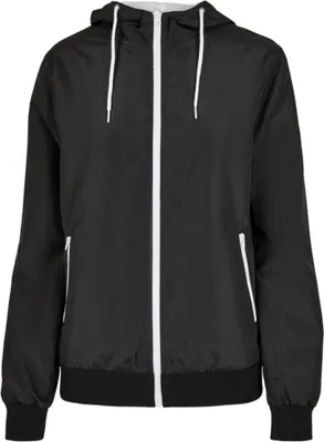Immagine prodotto di Il tuo marchio - Giacca "Windrunner" da donna RW8038 (S) (Nero/Bianco)