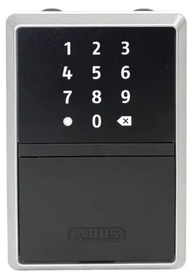 Produktbild von ABUS Schlüsseltresor Smart KeyGarage™ - per App mit Smartphone oder per Zahlencode bedienbar - Bluetooth Schlüsselsafe für 20 Schlüssel - zur Wandmontage, Schwarz