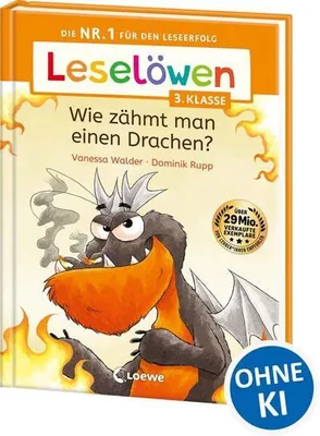 Produktbild von Leselöwen 3. Klasse - Wie zähmt man einen Drachen?