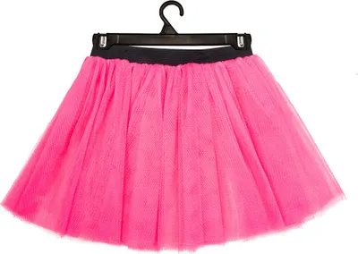 Produktbild von 80er Party Tutu Rock neon-pink