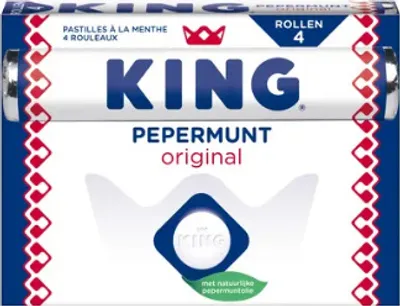 Immagine prodotto di Rotolo alla menta piperita King confezione da 4 pezzi - 24 pezzi
