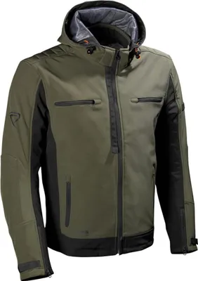 Imagen del producto de DIFI Jamie 2, chaqueta textil impermeable para motocicleta, color verde/, talla 3XL