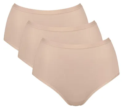 Image de Sloggi Go Daily Coton Culotte Taille Haute 3 Unités L Femme L