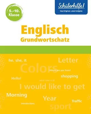 Produktbild von Englisch Grundwortschatz 5.-10. Klasse