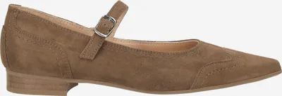 Produktbild von Donna Carolina SOLEA ROYAL 57.220.441-002, Ballerina in Braun für Damen, Größe 40