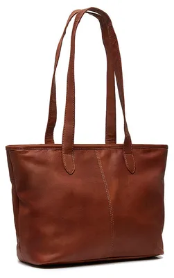 Image de The Chesterfield Brand sac shopper sac d'ordinateur portable pour ordinateur portable Monza Shopper Cognac terracotta