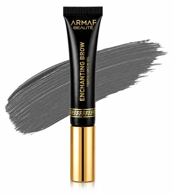 Productafbeelding van Armaf Beauté Enchanting Brow Fiber: Fixerende wenkiergel, 7,6 g, kleur 01 Ebony