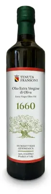 Produktbild von Tenuta Fransoni - Olio Extra Vergine di Oliva 1660  IGP - Monocultivar Ottobratica - 500 ml