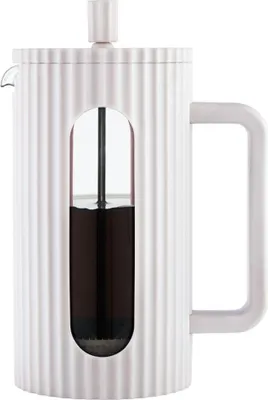 Produktbild von Glas Tee- und Kaffeezubereiter French Press 1000 ml creme KLAUSBERG KB-7753