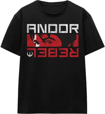 Produktbild von Star Wars - "Andor Rebel Spy" T-Shirt für Herren/Damen Uni TV17103 (XL) (Schwarz)