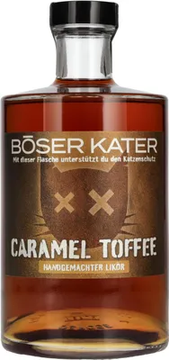 Image de BÖSER KATER Caramel Toffee Likör 20% Vol. 0,5l