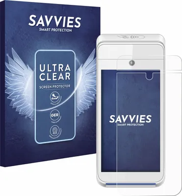 Produktbild von 18x Für Pax A920 Schutzfolie Savvies Displayschutz Display Schutz Folie Klar Transparent