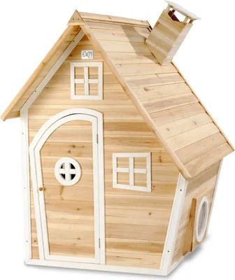 Produktbild von EXIT Fantasia 100 Holz Spielhaus, Spielhaus für Draußen,Holz, Kinder, Natur