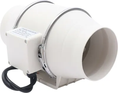 Obrázek produktu pro 220V kanálový ventilátor univerzální odsávací ventilátor kanálový ventilátor koupelnový ventilátor pro koupelnu kuchyň (bílý)