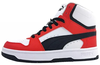 Productafbeelding van Puma Rebound Slam Mid Jr. Sportschuhe Kinder Sneaker high Weiß Freizeit