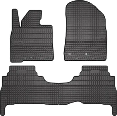 Zdjęcie produktu dla 2015-2025 Maty podłogowe Toyota Land Cruiser 200 gumowe czarne 4 szt