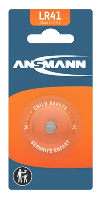 Produktbild von ANSMANN Alkaline Batterie LR41 1,5V AG3, LR736, Taschenrechner, Klingel usw.