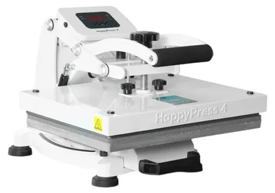 Produktbild von HappyPress-4 A3 Transferpresse ohne Auto-Open & Draw-Funktion – Transferpresse für Textildruck, T-Shirts, Flexfolie, Flockfolie, DTF White