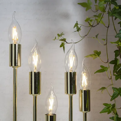 Zdjęcie produktu dla Żarówka LED E14 1,5W CT35 CLEAR FILAMENT 2700k płomyk Ra93