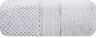 Zdjęcie produktu dla Eurofirany 477460, 50 x 90 cm, Bawełna, Wiskoza, Srebrny, 1 szt.